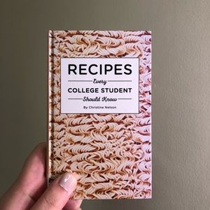 Recipe Book (for College Students)